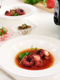 \大同電鍋レシピ/たこの赤ワイン煮-レシピのメイン写真