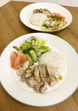 炊飯器にお任せ☆タイ風チキンライス-レシピのメイン写真