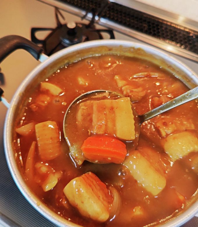 豚バラ塊肉のゴロゴロカレー-レシピのメイン写真