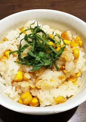 バター醤油の【とうもろこしご飯】-レシピのメイン写真