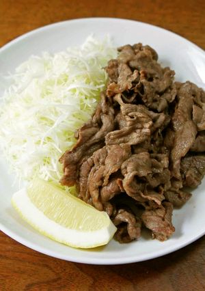 ビーフレモン炒め-レシピのメイン写真