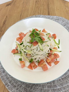 トマトのそうめんサラダ-レシピのメイン写真