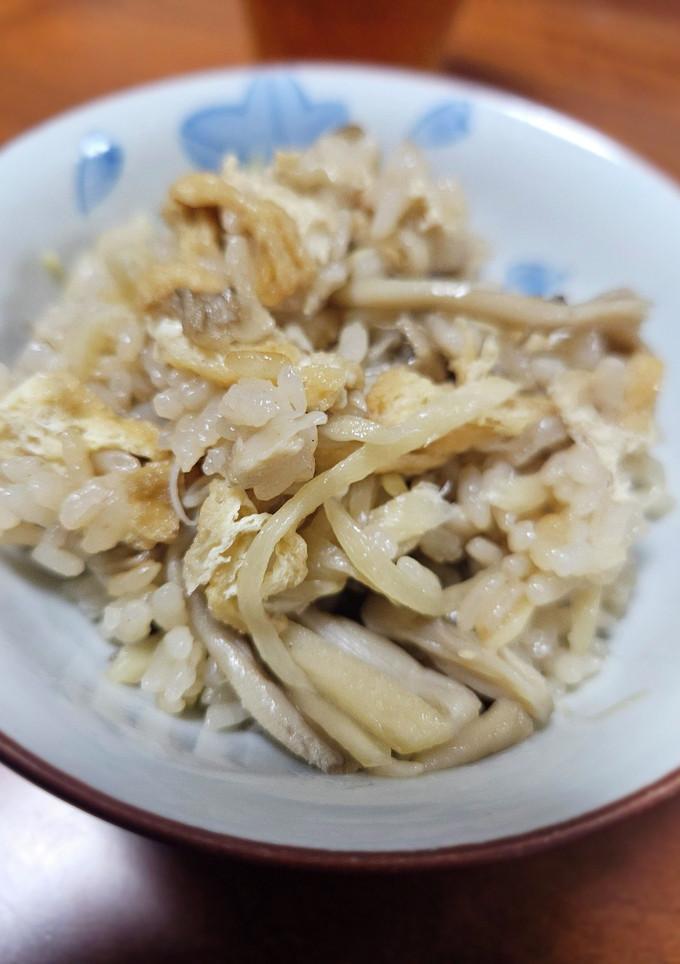 生姜、舞茸の炊き込みご飯-レシピのメイン写真