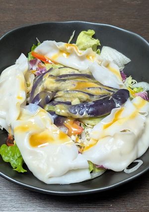 なすと餃子の冷製サラダ-レシピのメイン写真