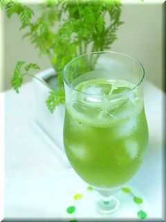 清涼・抹茶サイダー!!-レシピのメイン写真