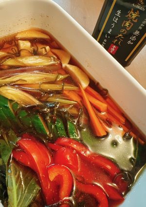 焼肉の生だれで夏野菜大量消費さっぱり漬け-レシピのメイン写真