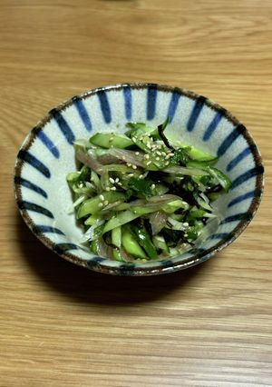 きゅうりとみょうがと大葉のナムル-レシピのメイン写真