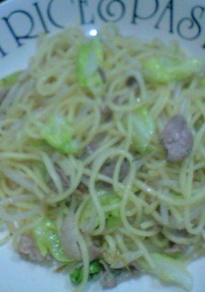 牛角のうま塩だれで塩焼きそば-レシピのメイン写真