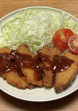 米粉のパン粉を使ったグルテンフリーのカツ-レシピのメイン写真