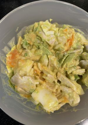 アボカドと鶏胸肉の玉マヨ味-レシピのメイン写真