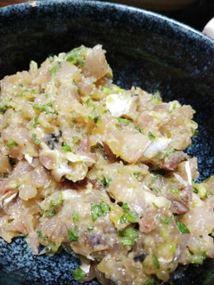 このしろのなめろうとハンバーグ-レシピのメイン写真
