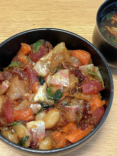 醤油麹を使った簡単海鮮丼-レシピのメイン写真