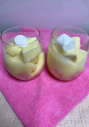 グラスDEアレンジ☆蒸しチーズケーキ☆-レシピのメイン写真