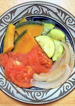 レンジで夏野菜のラタトゥイユ☆その1-レシピのメイン写真