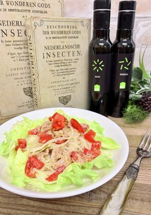 ヘルシー☆ヨーグルトソースのサラダうどん-レシピのメイン写真