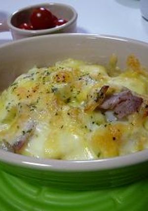 ∞　簡単じゃがベーコンのチーズ焼き　∞-レシピのメイン写真