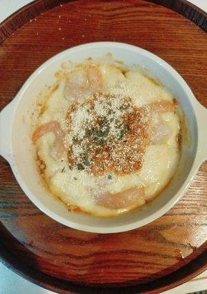 市販パスタソースでミラノ風ドリア-レシピのメイン写真