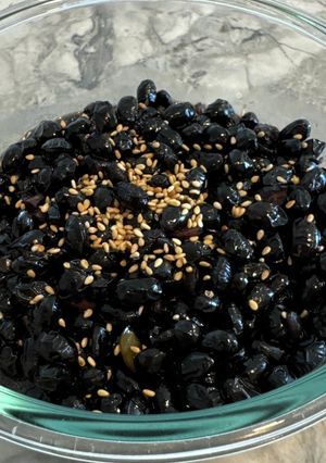 韓国黒豆の煮物Black beans-レシピのメイン写真