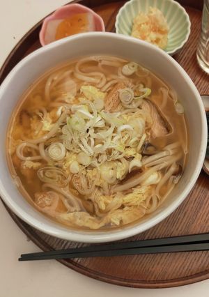 卵とじうどん-レシピのメイン写真