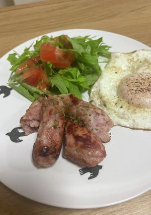 鶏胸肉とベーコンで簡単手作りソーセージ-レシピのメイン写真