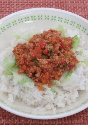 （学校給食）タコライス-レシピのメイン写真