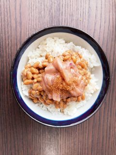 塩辛納豆ご飯-レシピのメイン写真