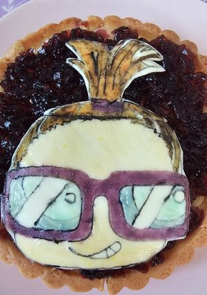 リアルピースなおバースデーケーキ♪-レシピのメイン写真
