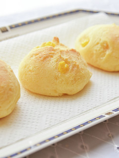 トウモロコシのチーズパン-レシピのメイン写真