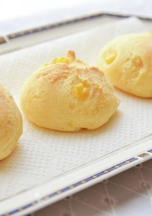 トウモロコシのチーズパン-レシピのメイン写真