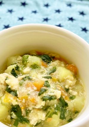 【離乳食】9か月から 鶏じゃがごまみそ煮-レシピのメイン写真