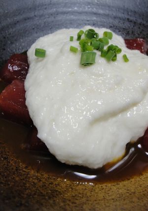 まぐろの山かけ-レシピのメイン写真
