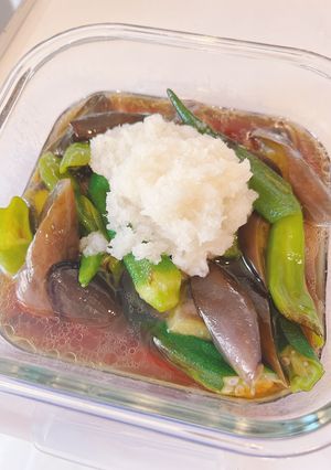 麺つゆで作る、出汁香るナスの揚げ浸し-レシピのメイン写真