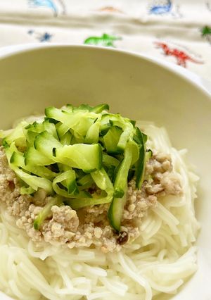 【離乳食】12か月から　ジャージャー素麺-レシピのメイン写真