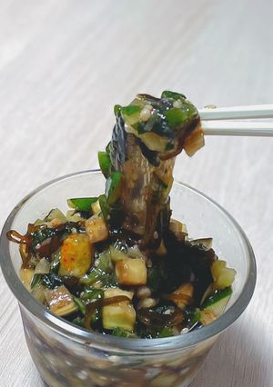 夏野菜と香味野菜のだし風-レシピのメイン写真