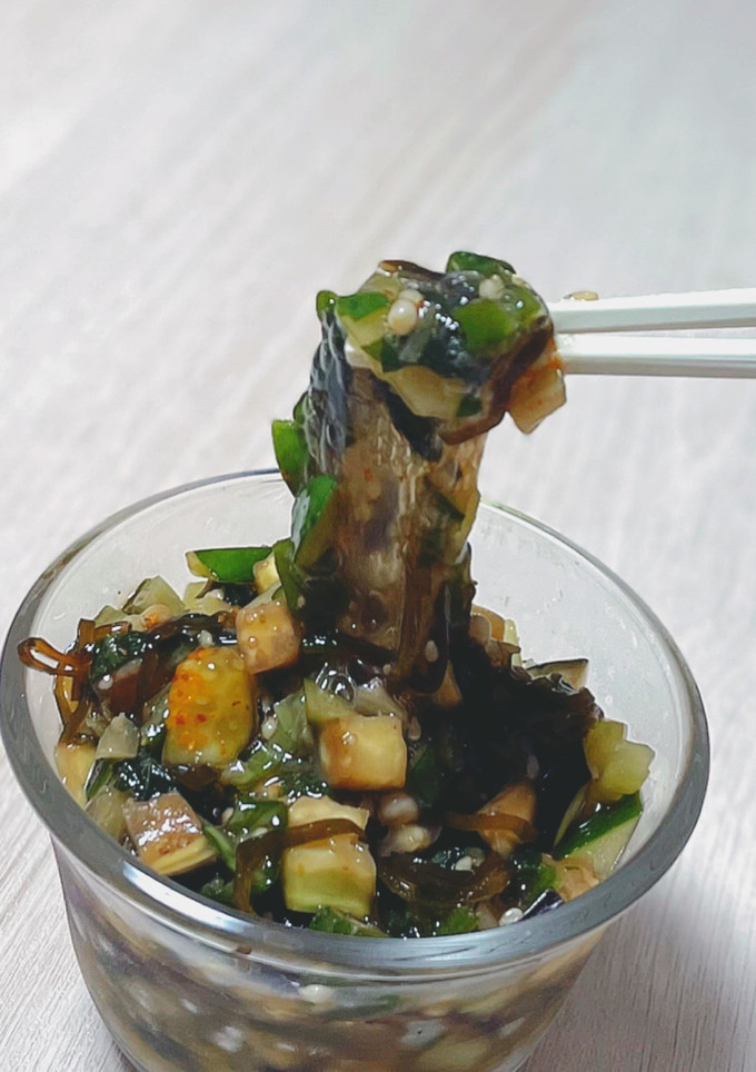夏野菜と香味野菜のだし風-レシピのメイン写真
