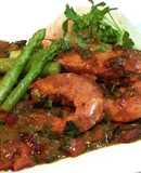 【ダイエット飯】タイ風海老のハーブカレー