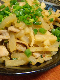 簡単♪豚と大根の炒め物-レシピのメイン写真