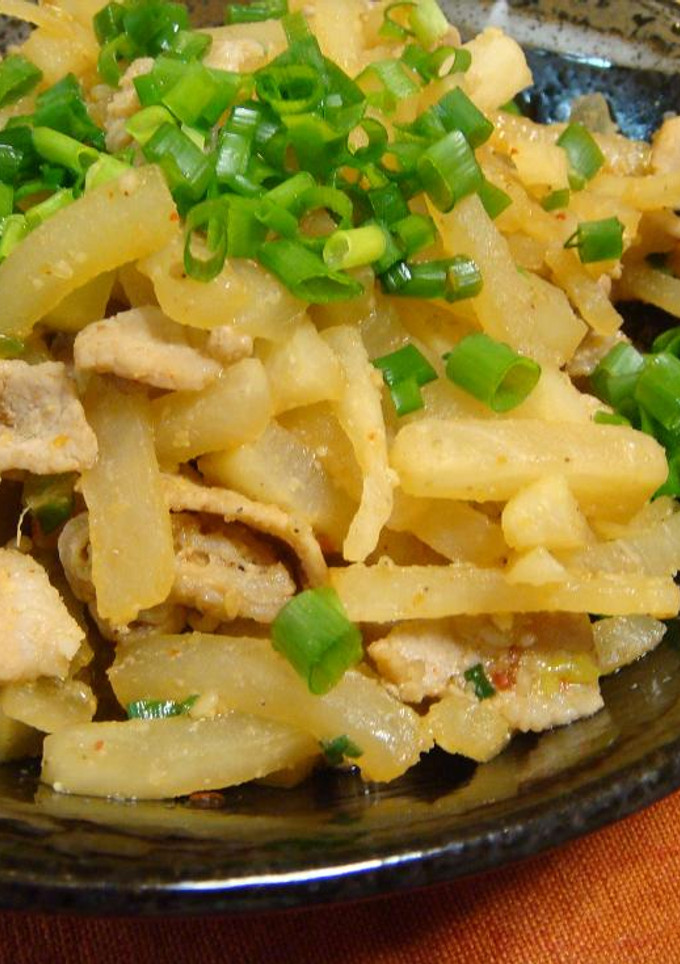 簡単♪豚と大根の炒め物-レシピのメイン写真