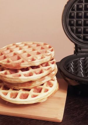 簡単ワッフル-レシピのメイン写真