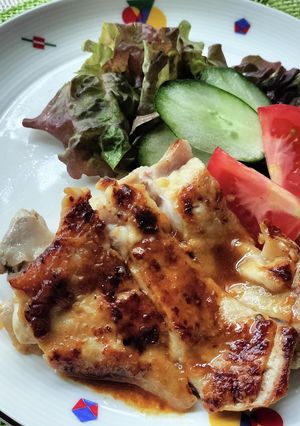 爽やかな味わい!　柚子塩チキンソテー♪-レシピのメイン写真
