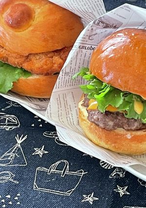 もっとブリオッシュ風なバンズ-レシピのメイン写真
