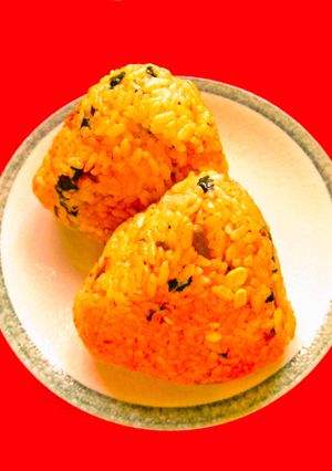 ☺お弁当にも☆簡単♪ビビンバおにぎり☺-レシピのメイン写真