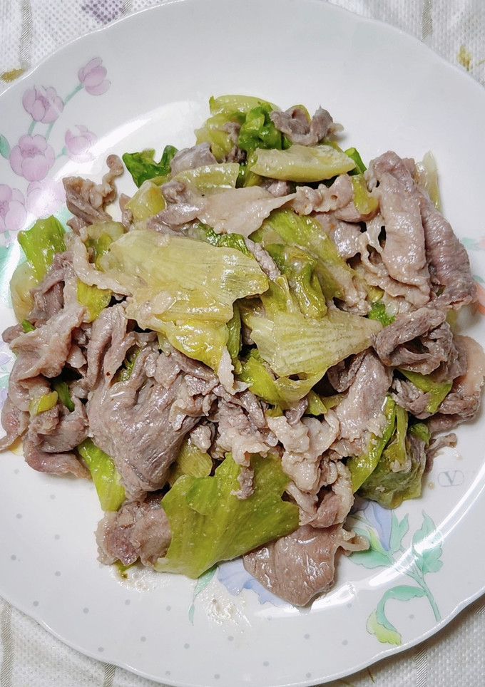 豚肉とレタスのうま塩炒め-レシピのメイン写真