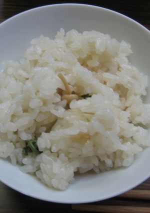 山菜ごはん-レシピのメイン写真