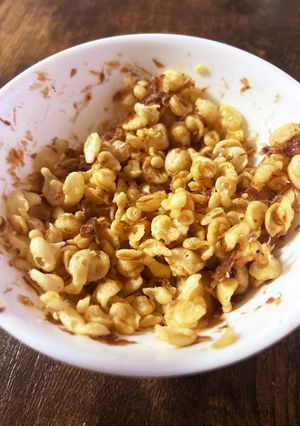 簡単おつまみ 天かすと鰹節のポン酢和え-レシピのメイン写真