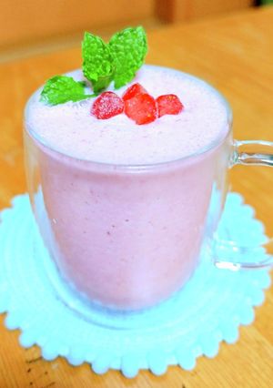 真夏のいちごシェーク♡-レシピのメイン写真