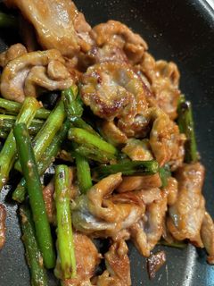 ニンニクの芽と豚肉のスタミナ炒め-レシピのメイン写真