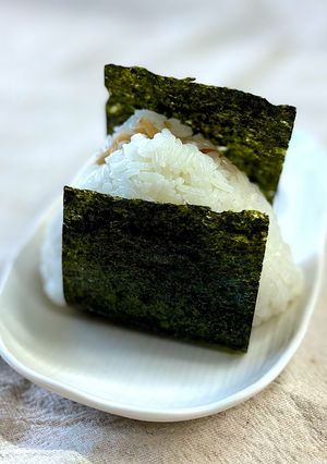 きんぴらごぼうのおにぎり-レシピのメイン写真