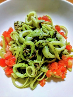 イカとトマトのジェノベーゼパスタ-レシピのメイン写真