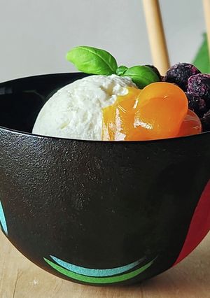 グリークヨーグルトボウル☆ブルーベリー-レシピのメイン写真